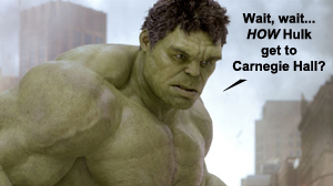 The Hulk in The Avengers